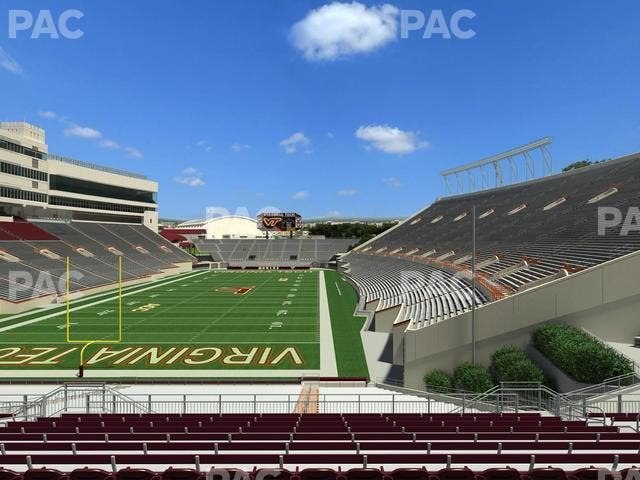 Lane Stadium - Section 202 Seat View