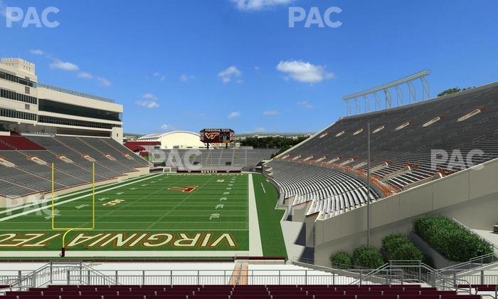 Lane Stadium - Section 202 Seat View