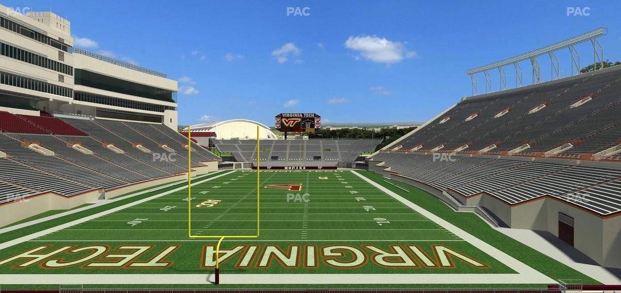 Lane Stadium - Section 203 Seat View