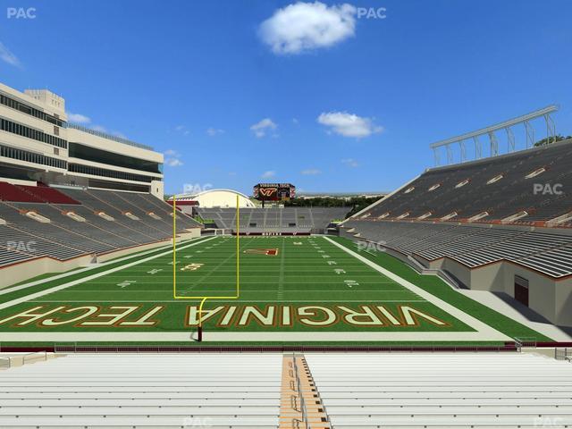 Lane Stadium - Section 203 Seat View