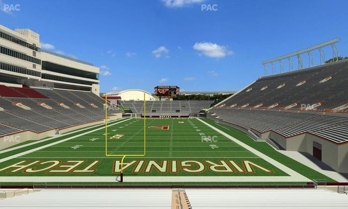 Lane Stadium - Section 203 Seat View