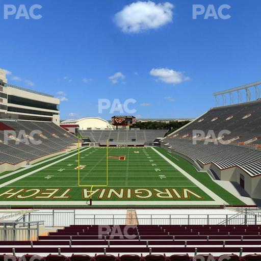 Lane Stadium - Section 203 Seat View