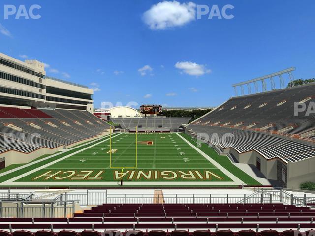 Lane Stadium - Section 203 Seat View Lane Stadium - Section 203 Seat View