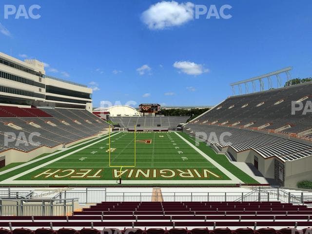 Lane Stadium - Section 203 Seat View