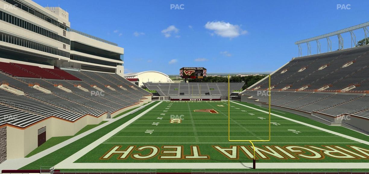 Lane Stadium - Section 204 Seat View