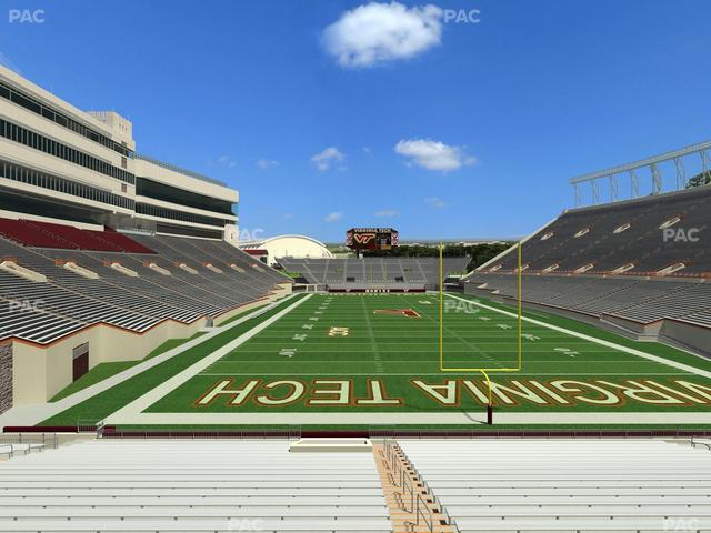 Lane Stadium - Section 204 Seat View