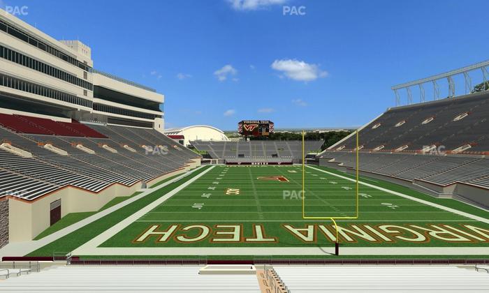 Lane Stadium - Section 204 Seat View