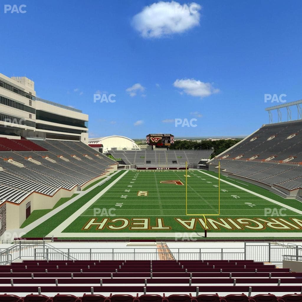 Lane Stadium - Section 204 Seat View