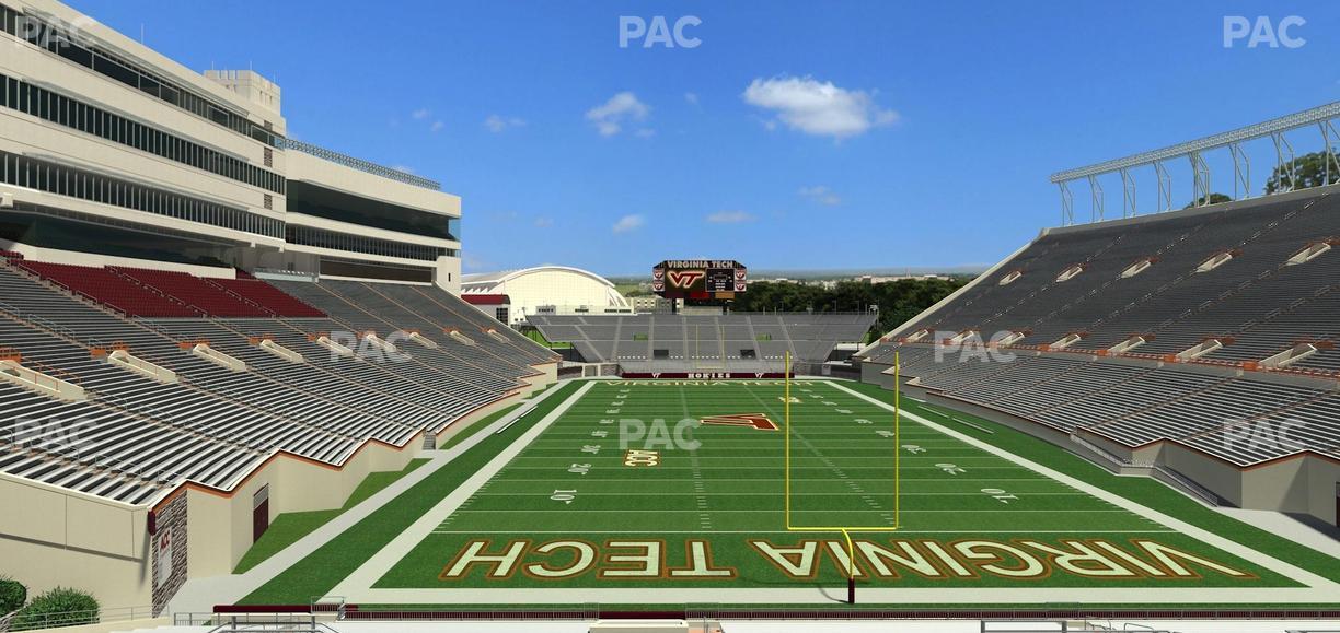 Lane Stadium - Section 204 Seat View