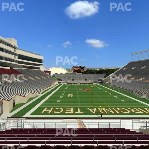 Lane Stadium - Section 204 Seat View
