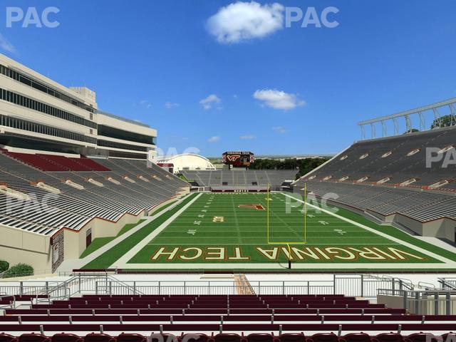 Lane Stadium - Section 204 Seat View Lane Stadium - Section 204 Seat View
