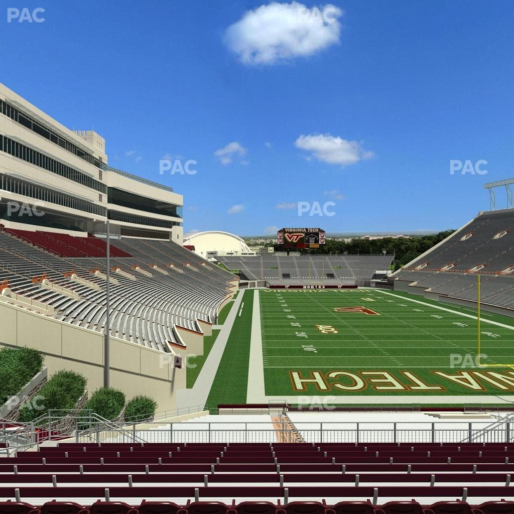 Lane Stadium - Section 205 Seat View
