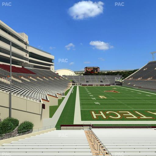 Lane Stadium - Section 205 Seat View