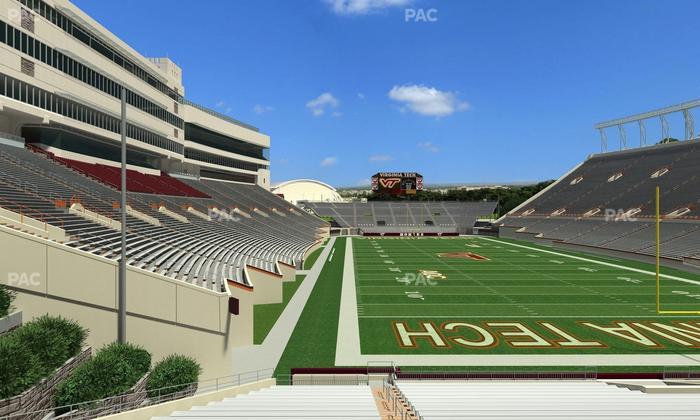 Lane Stadium - Section 205 Seat View