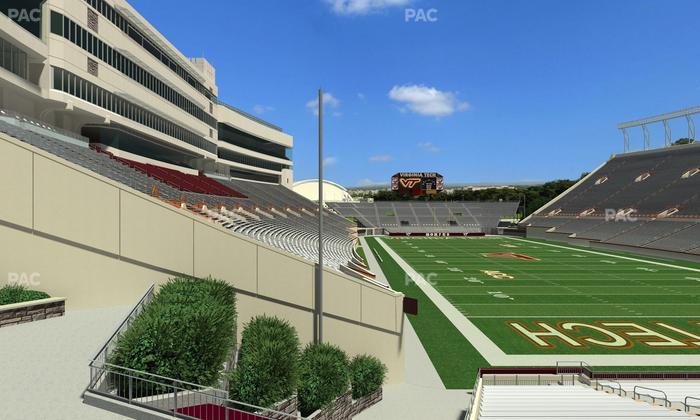 Lane Stadium - Section 206 Seat View