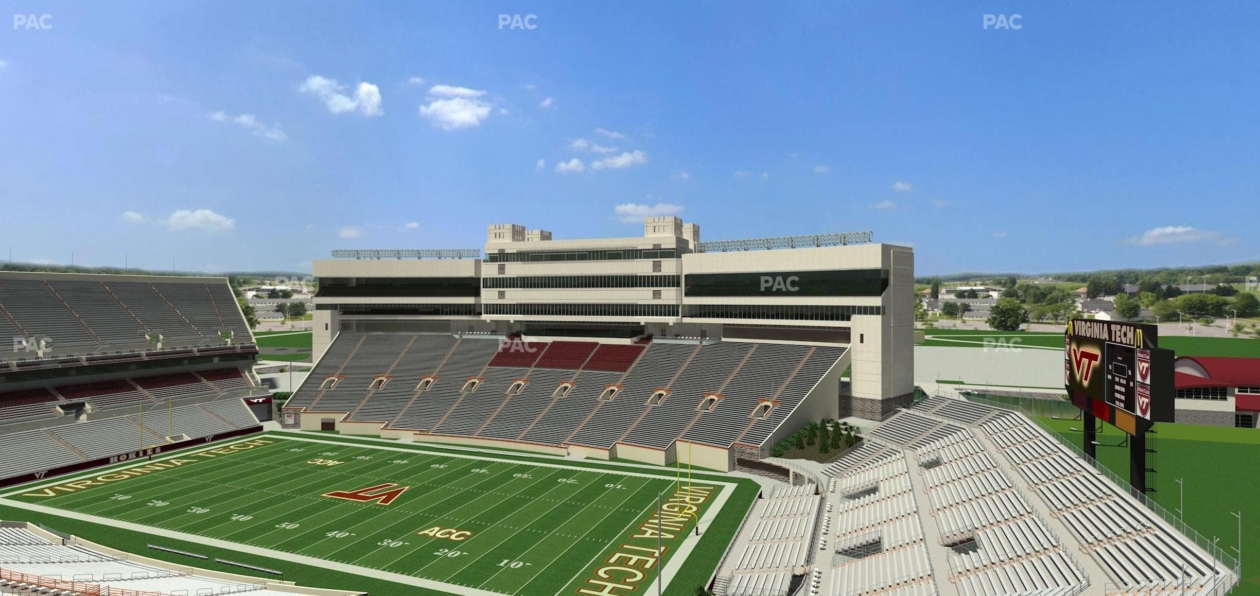 Lane Stadium - Section 226 Seat View