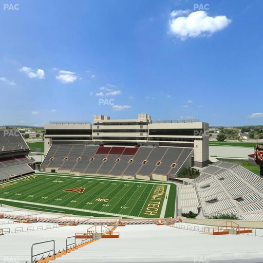 Lane Stadium - Section 227 Seat View