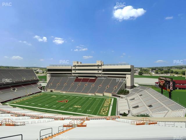 Lane Stadium - Section 227 Seat View