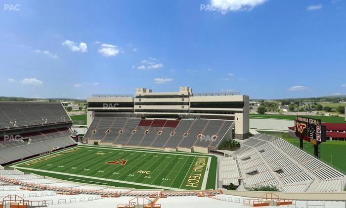 Lane Stadium - Section 227 Seat View