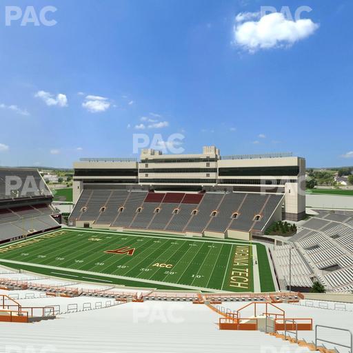 Lane Stadium - Section 227 Seat View