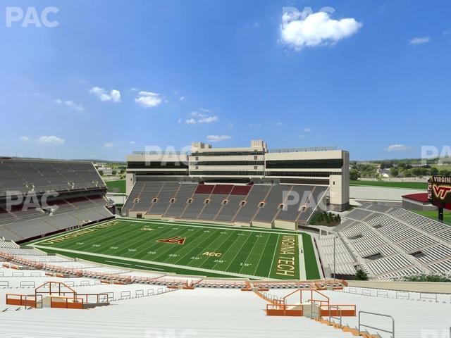 Lane Stadium - Section 227 Seat View Lane Stadium - Section 227 Seat View