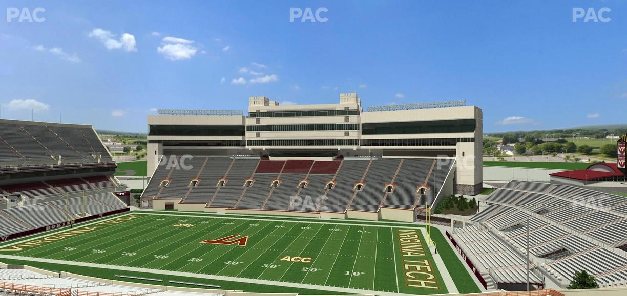 Lane Stadium - Section 228 Seat View
