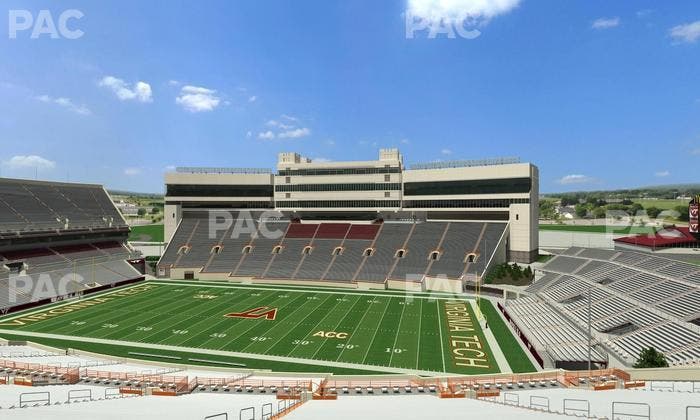 Lane Stadium - Section 228 Seat View
