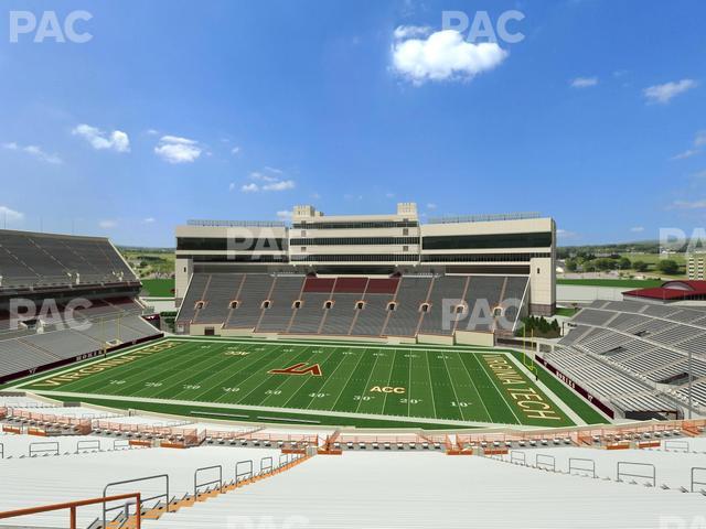 Lane Stadium - Section 229 Seat View Lane Stadium - Section 229 Seat View