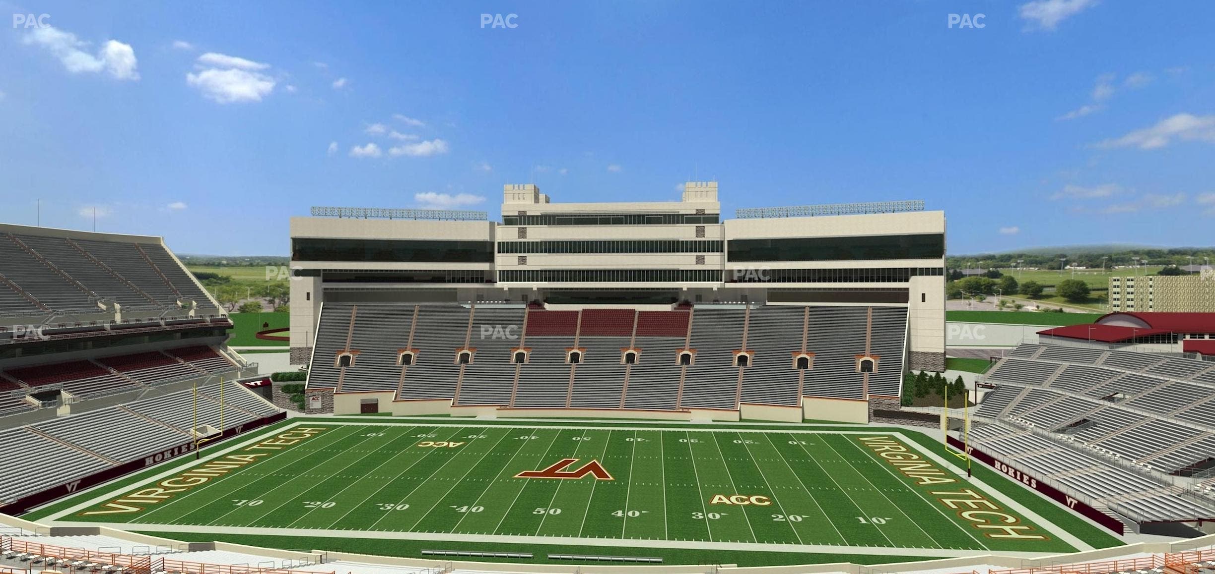 Lane Stadium - Section 230 Seat View