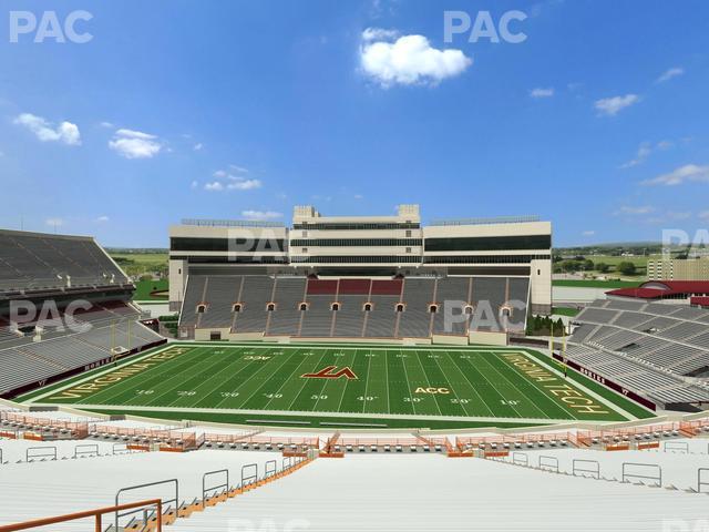 Lane Stadium - Section 230 Seat View Lane Stadium - Section 230 Seat View