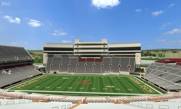 Lane Stadium - Section 230 Seat View