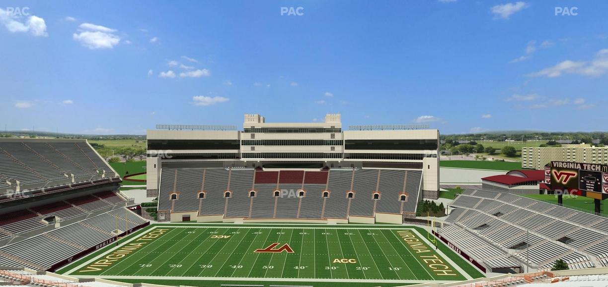 Lane Stadium - Section 230 Seat View