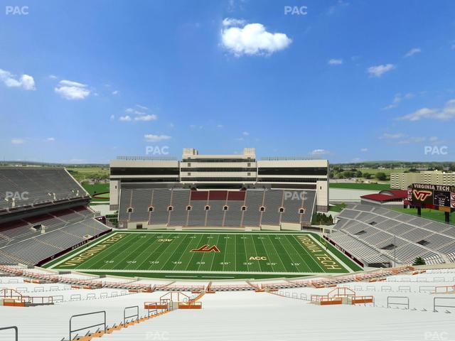 Lane Stadium - Section 230 Seat View