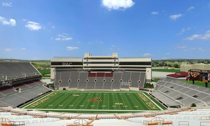 Lane Stadium - Section 230 Seat View