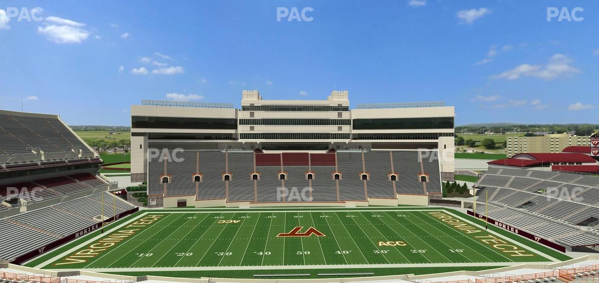 Lane Stadium - Section 231 Seat View