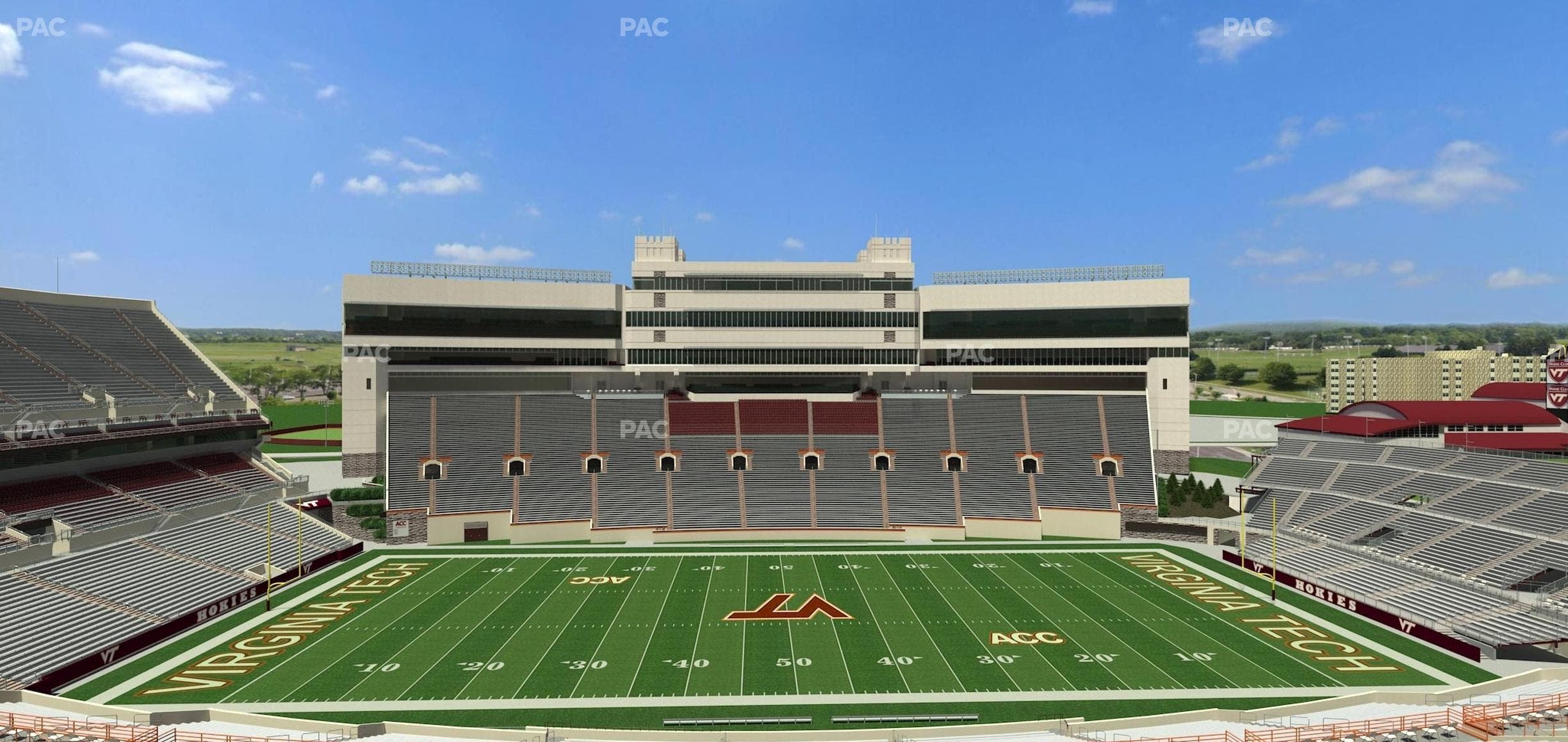 Lane Stadium - Section 231 Seat View