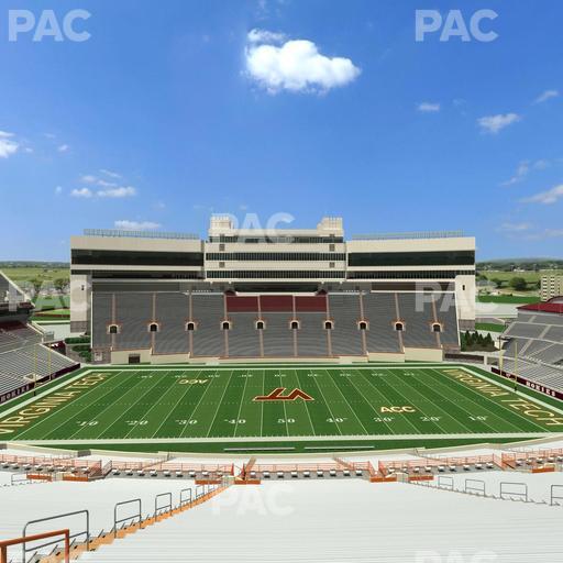 Lane Stadium - Section 231 Seat View