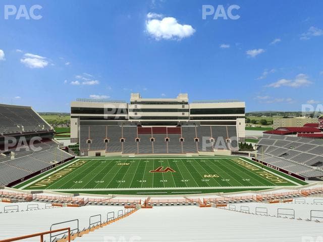 Lane Stadium - Section 231 Seat View