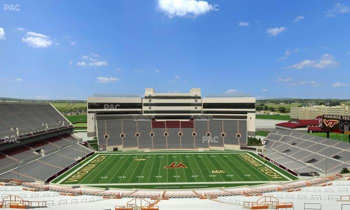 Lane Stadium - Section 231 Seat View