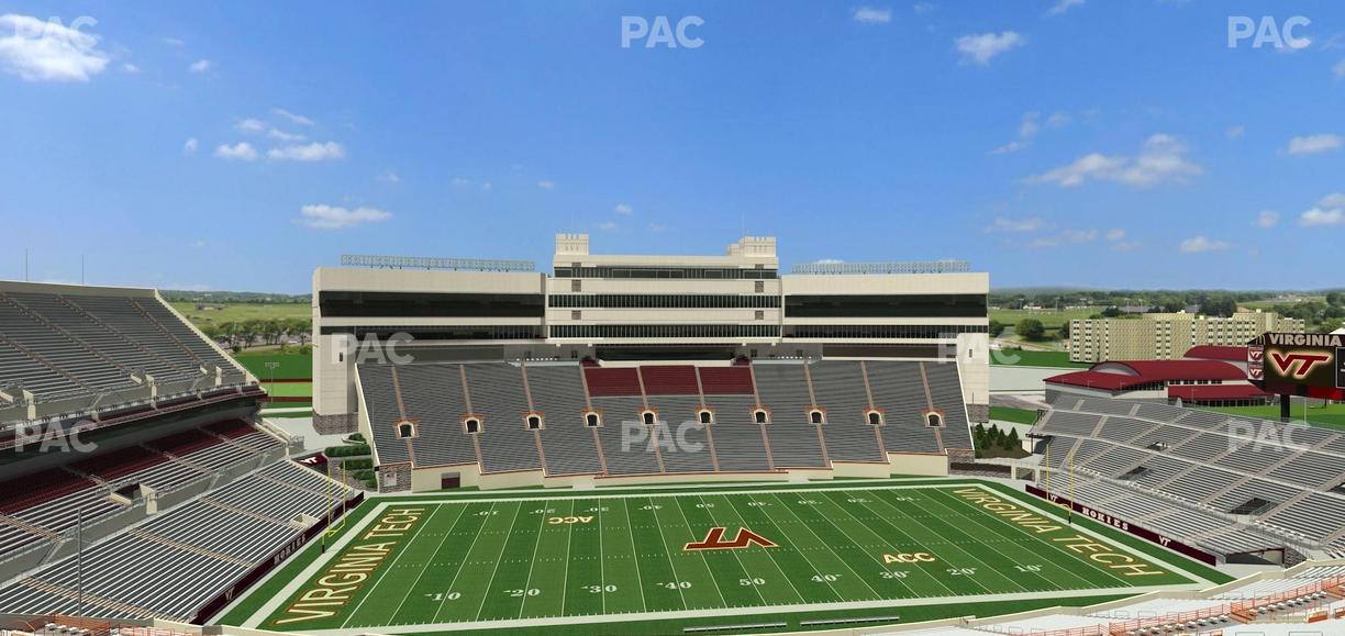 Lane Stadium - Section 232 Seat View