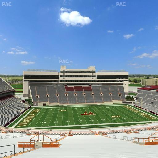 Lane Stadium - Section 232 Seat View
