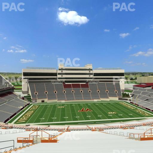 Lane Stadium - Section 232 Seat View