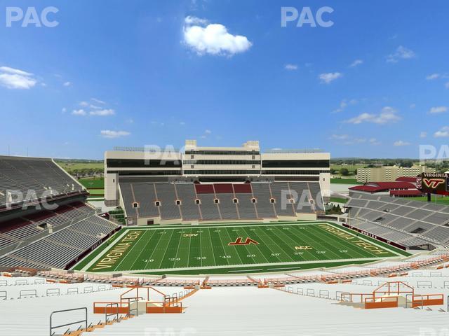 Lane Stadium - Section 232 Seat View Lane Stadium - Section 232 Seat View