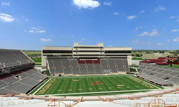 Lane Stadium - Section 232 Seat View