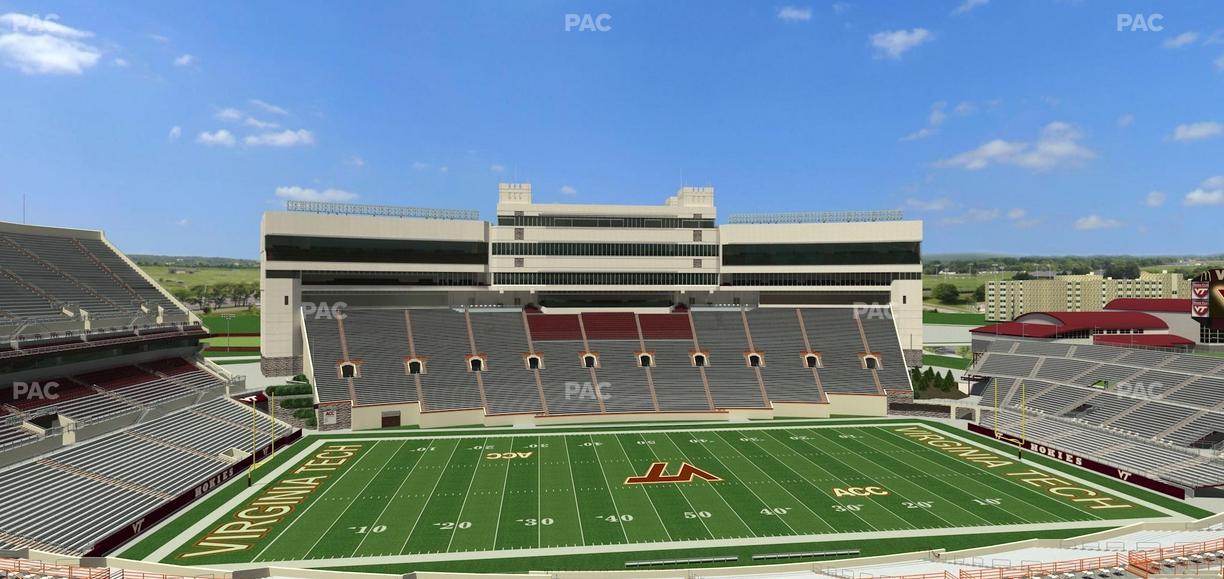 Lane Stadium - Section 232 Seat View