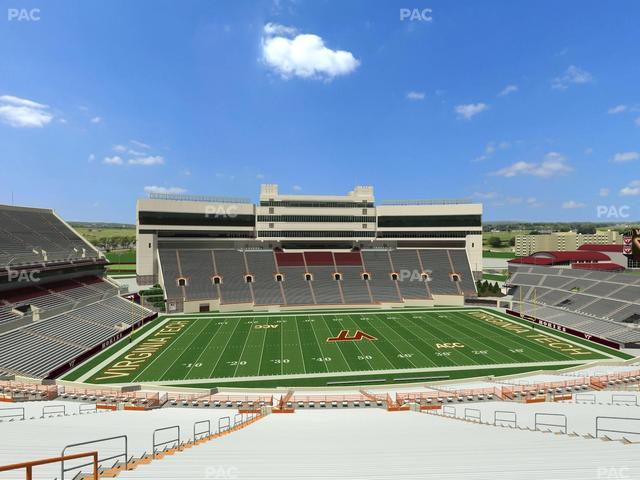 Lane Stadium - Section 232 Seat View