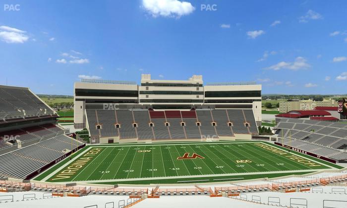 Lane Stadium - Section 232 Seat View