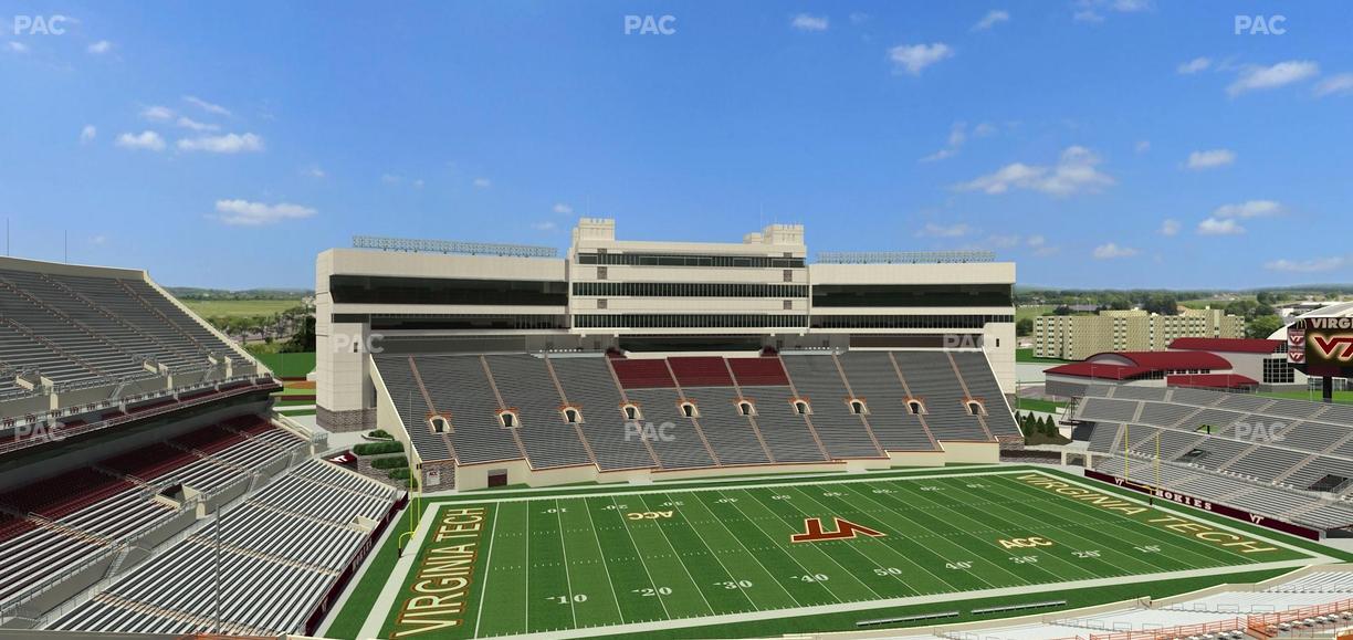 Lane Stadium - Section 233 Seat View