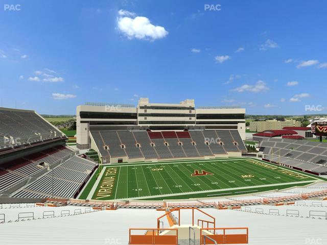 Lane Stadium - Section 233 Seat View