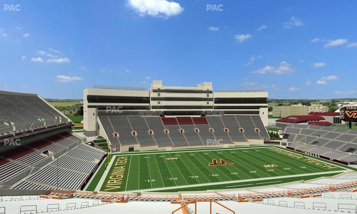 Lane Stadium - Section 233 Seat View